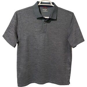 UNTUCKit Hannifer Men's Performance Short Sleeve Blue Polo Shirt Size L #40495